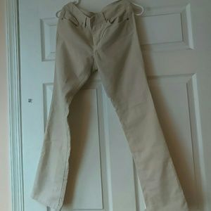 Corduroy cream Ann Taylor pants